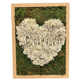 Moosbild "Love"
